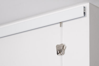 STAS cliprail proは、コンパクトでありつつも最大45kgの荷重を支えます。